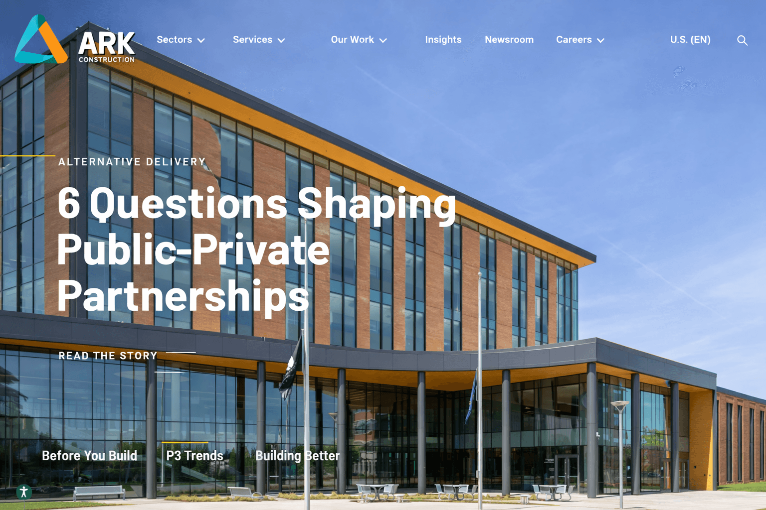 Website for a Construction Company 1