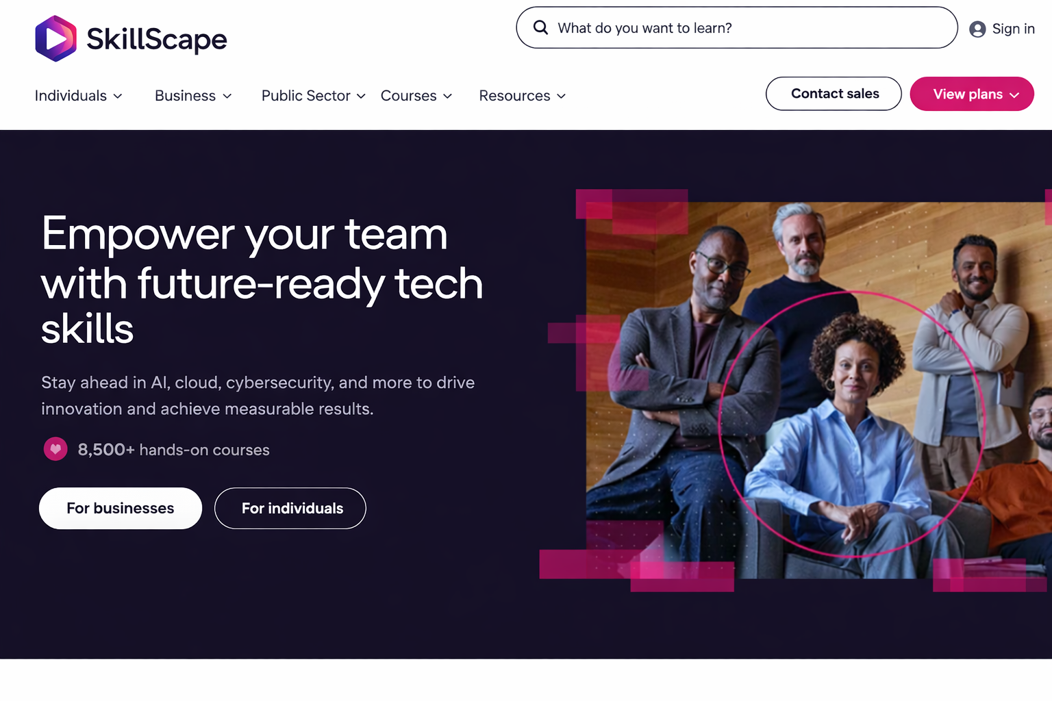 Course Platform Website