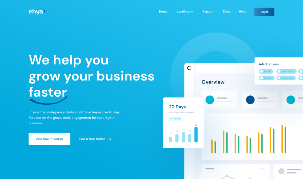 SaaS Marketing Landing